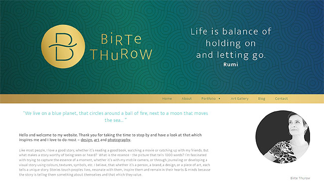 Webdesign - Birte Thurow